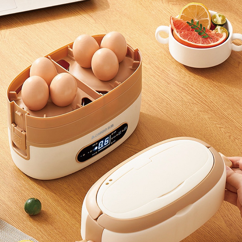 Stainless Lunch Box - Inteligentny elektryczny lunch box 2L 300W,