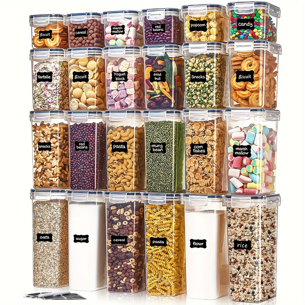 Food Storage Home - 24 szt. Pojemniki do przechowywania żywności,