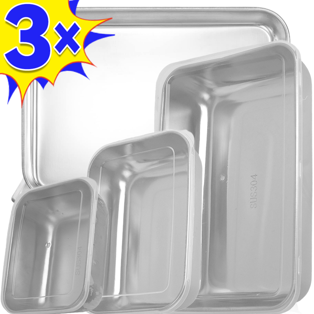 Stainless Lunch Box - Pudełko do przechowywania żywności ze stali