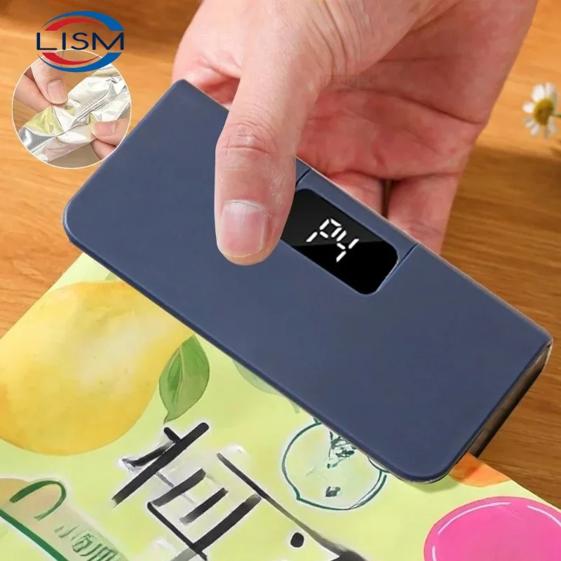 Food Storage Vacuum Sealer Machine - Mini Zgrzewarka do Folii, Przenośna Zgrzewarka