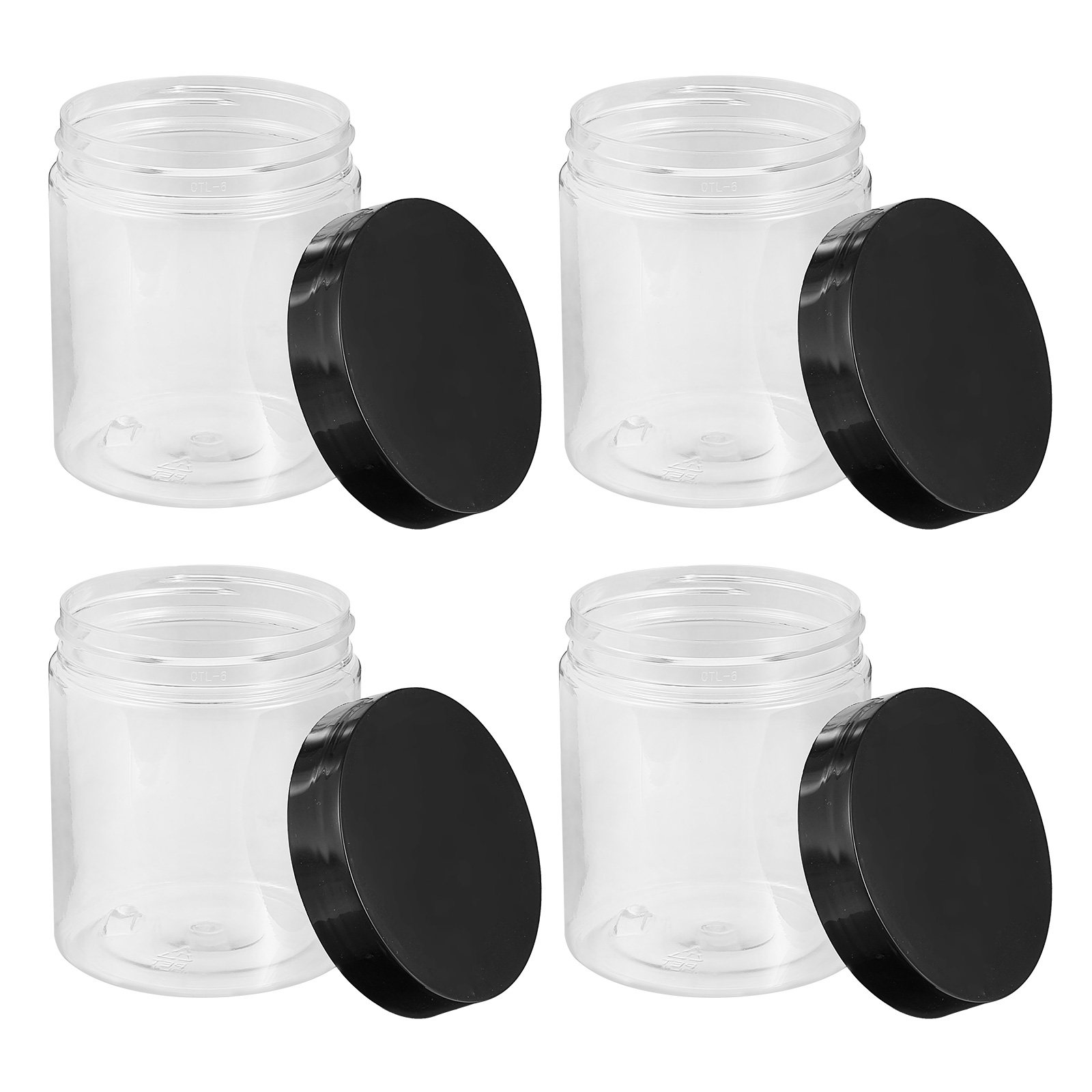 Food Storage In The Kitchen - 12 sztuk przezroczystych plastikowych szczelnych pojemników