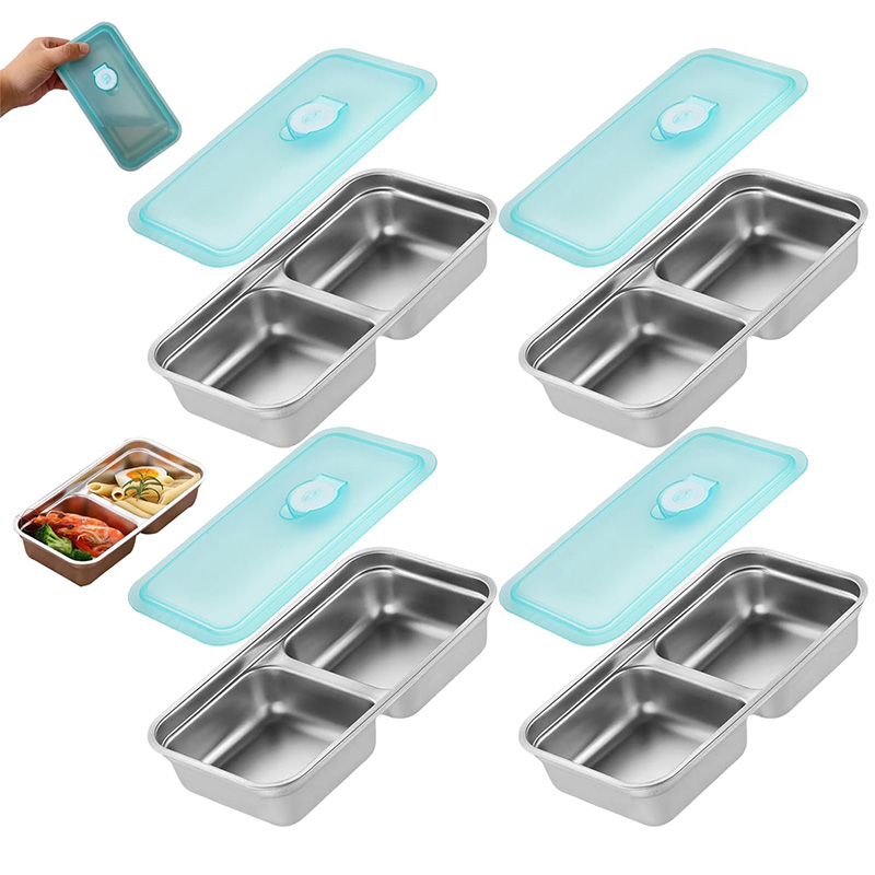 Stainless Lunch Box - Przenośne pudełko do przechowywania świeżej żywności