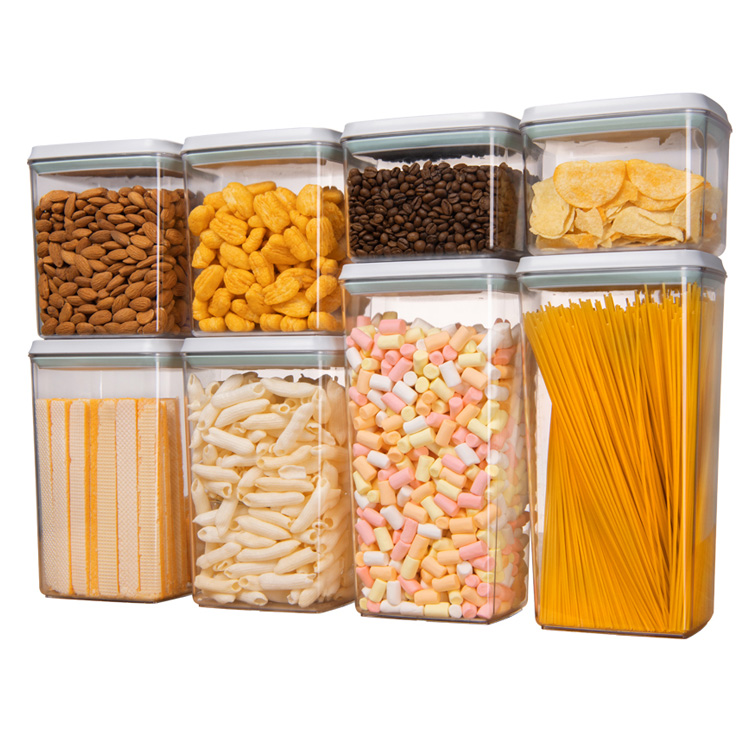 Food Storage Kitchen Container Set - Zestaw hermetycznych pojemników do przechowywania żywności,