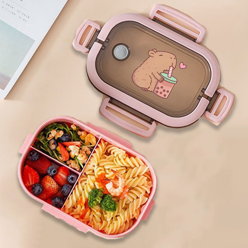 Food Storage In The Kitchen - Pudełko na lunch Bento z kapibarą,