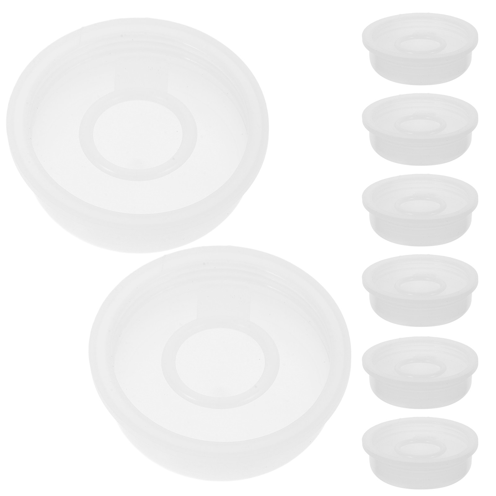 Food Storage Pet - 10 szt. Plastikowe pokrywki do wiader