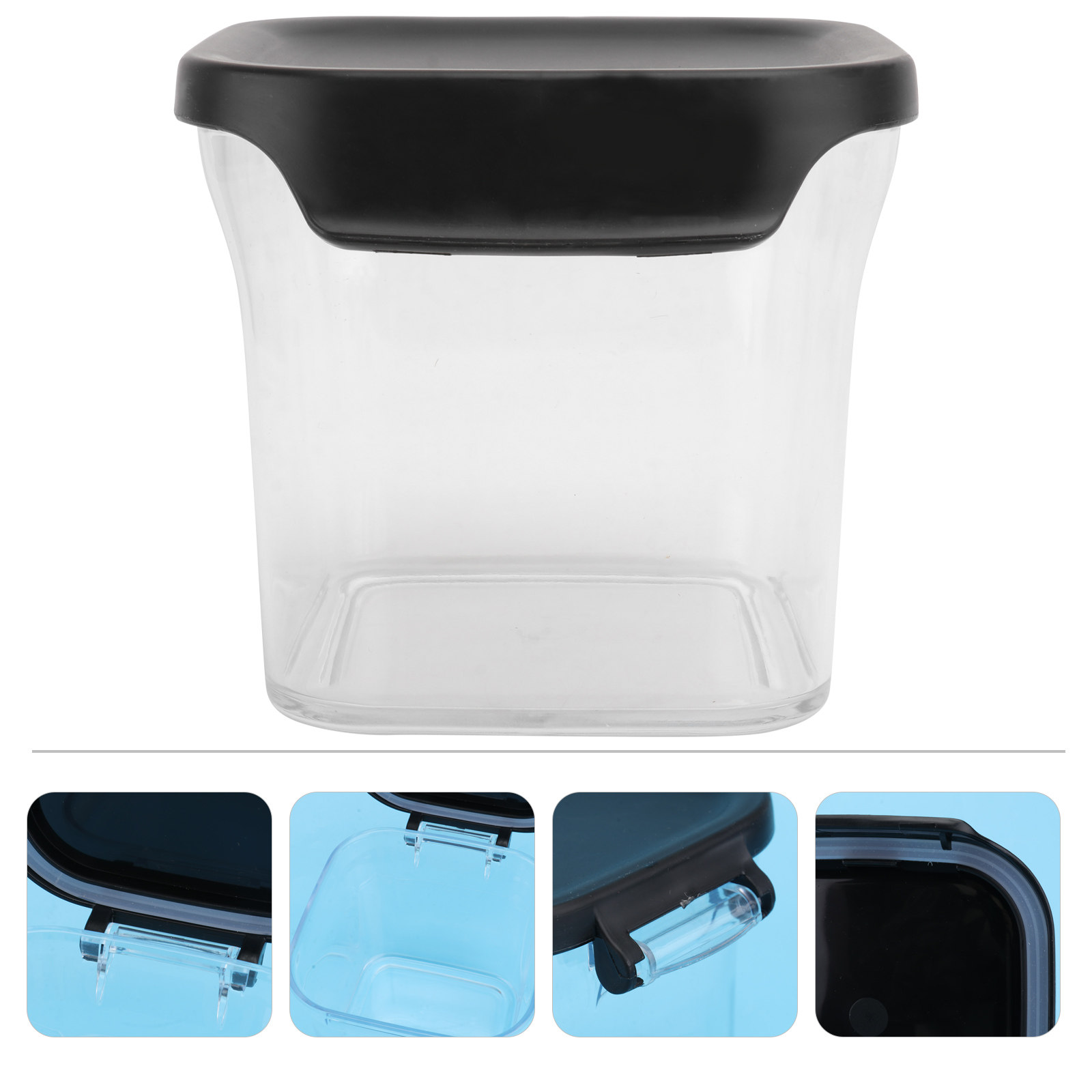 Food Storage Refrigerator - 630 ml przezroczysty, szczelny pojemnik do