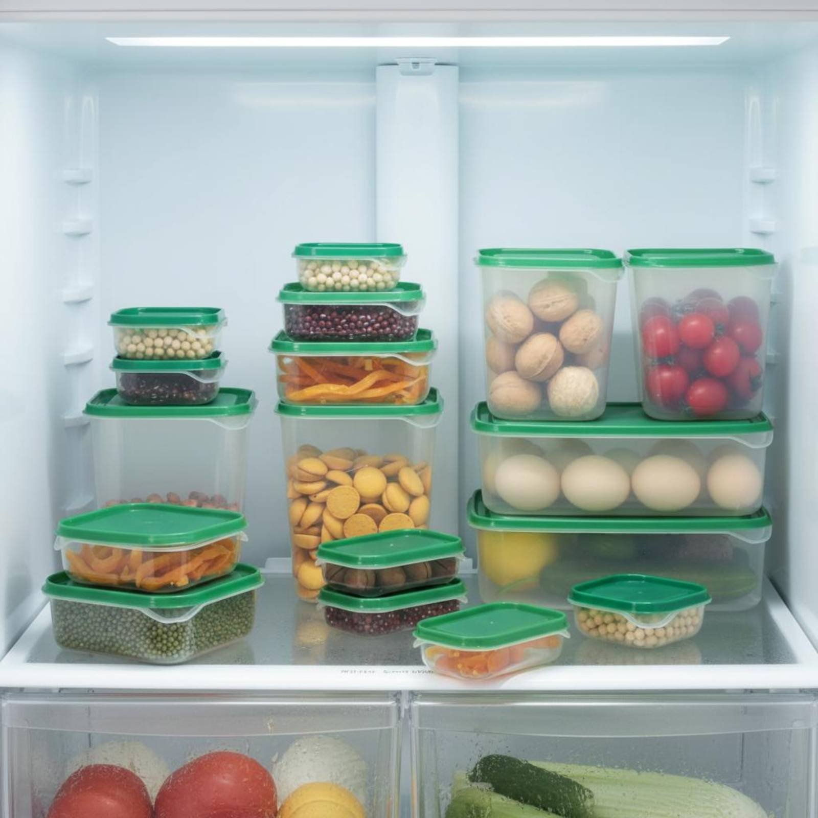 17-częściowy zestaw pojemników – Food Storage Refrigerator recenzja i cena