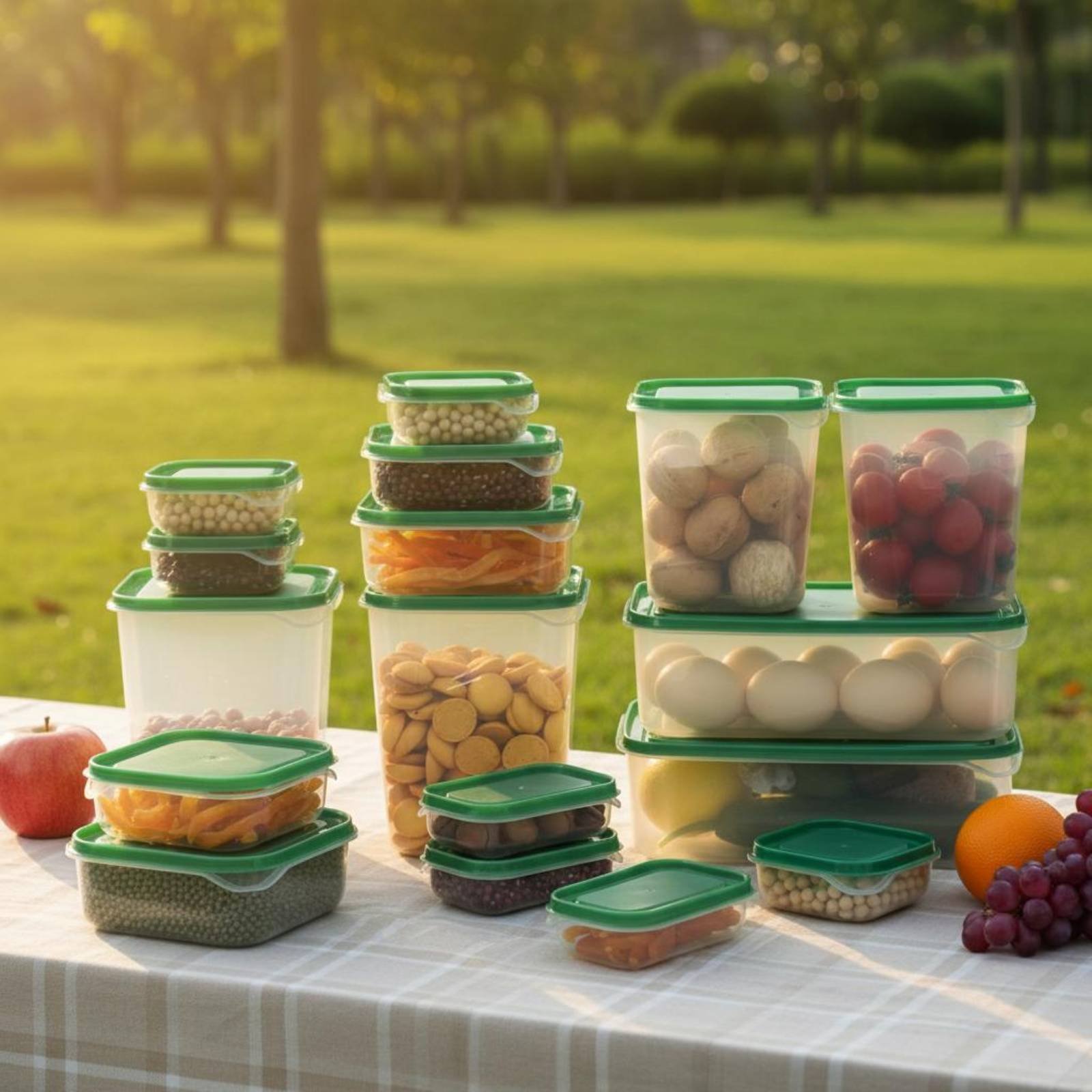 17-częściowy zestaw pojemników – Food Storage Refrigerator recenzja i cena