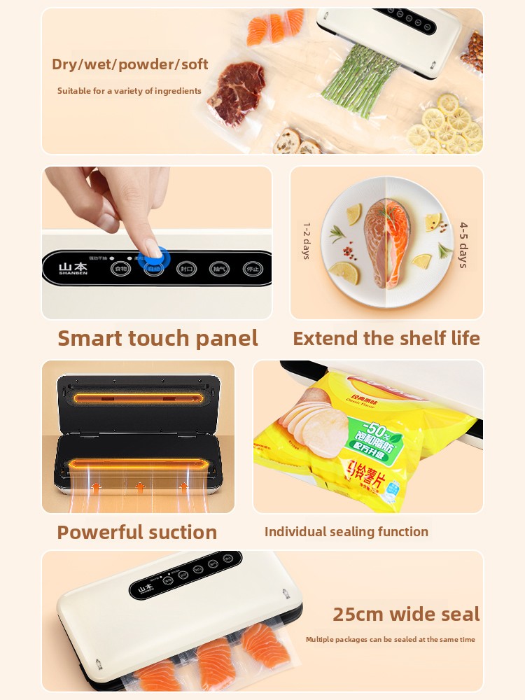 Mini Zgrzewarka Próżniowa Auto – Food Storage Vacuum Sealer Machine recenzja i cena