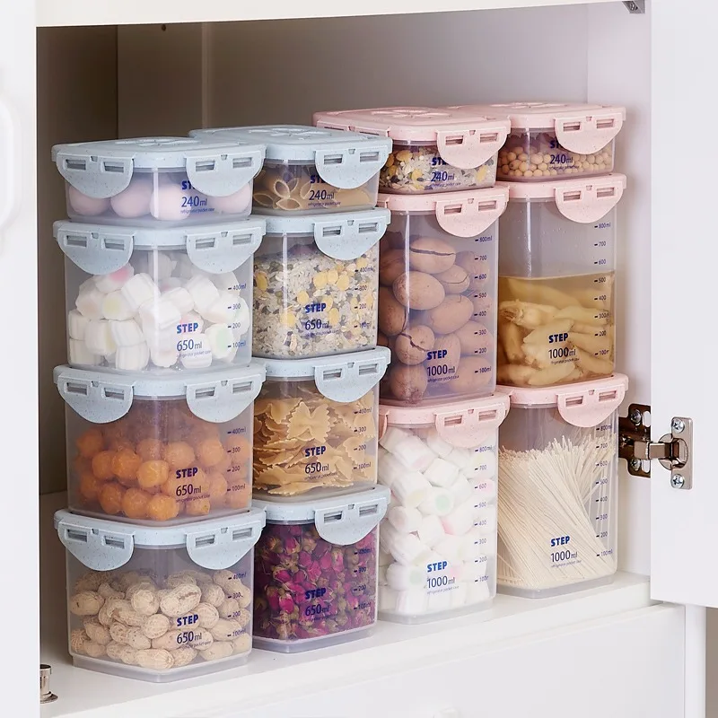 WBBOOMING Zdrowe Plastikowe Po – Food Storage Kitchen Container Set recenzja i cena