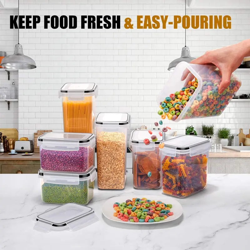 7-częściowy zestaw pojemników  – Food Storage Kitchen Container Set recenzja i cena