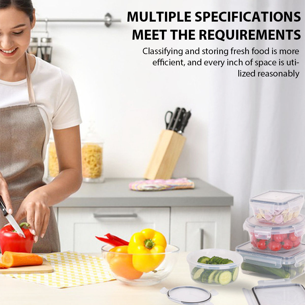 Zestaw pojemników do przechowy – Food Storage Kitchen Container Set recenzja i cena