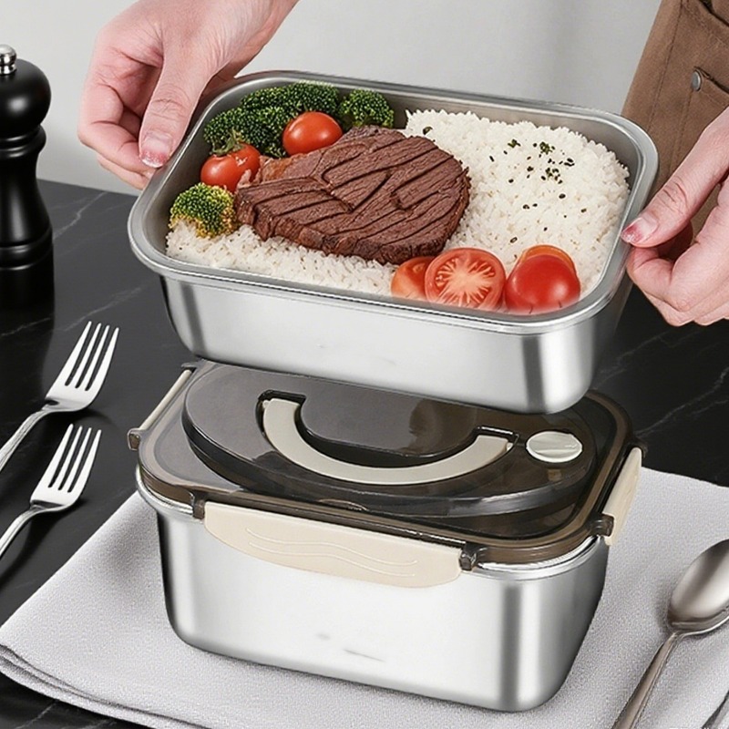 Pojemnik na lunch o dużej poje – Stainless Lunch Box recenzja i cena