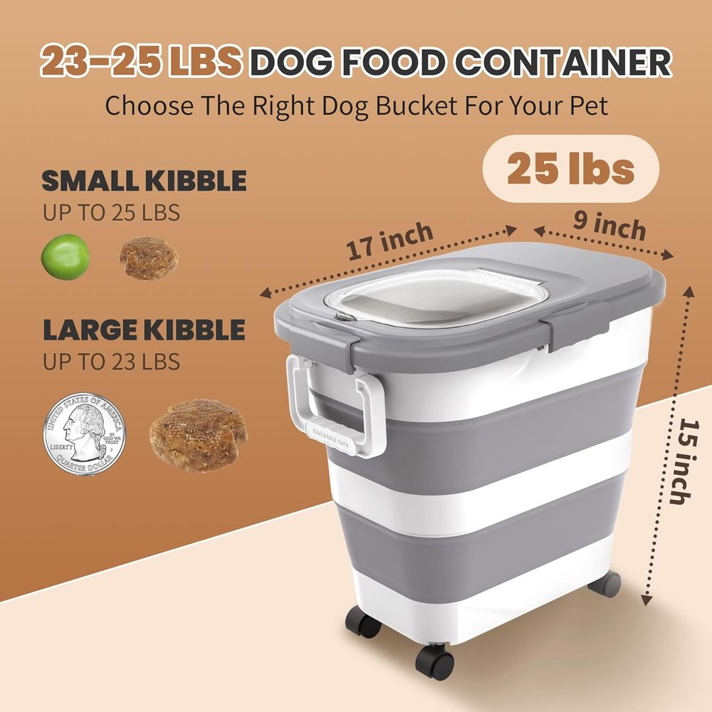 Szczelny pojemnik na karmę dla – Food Storage Pet recenzja i cena