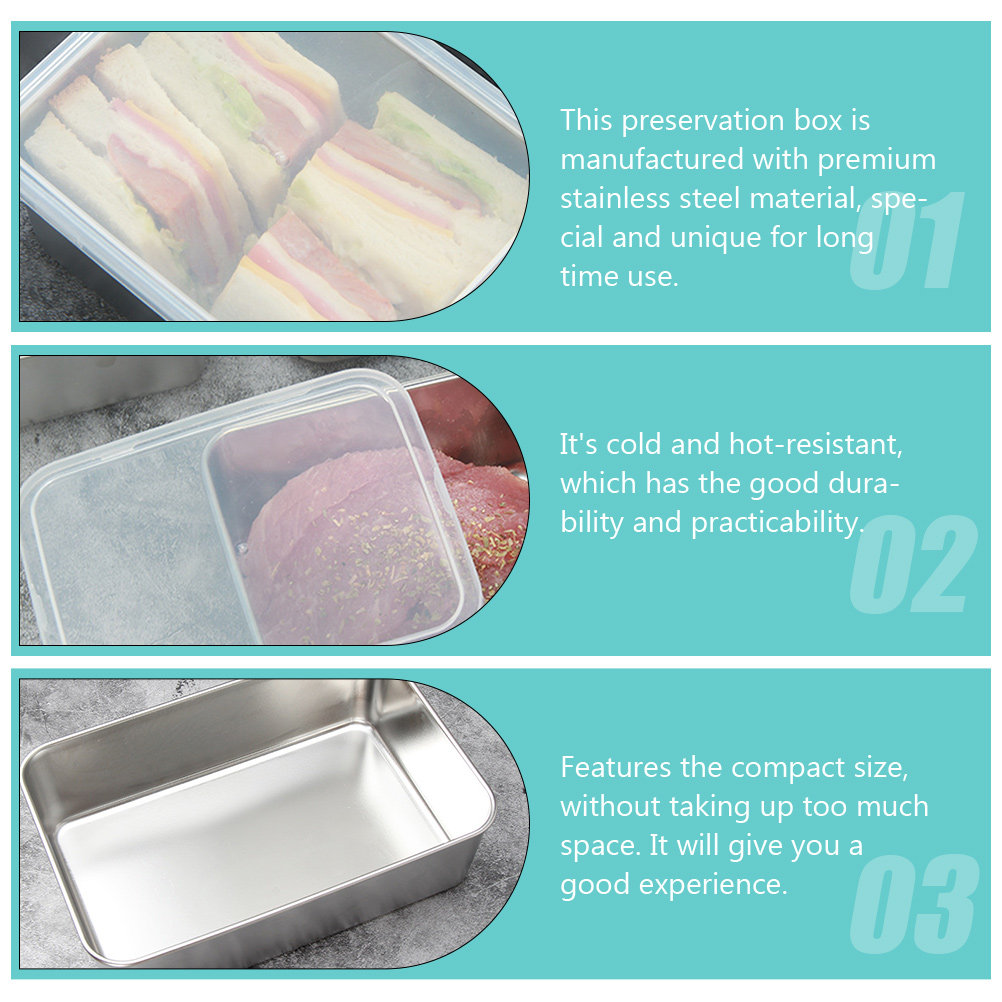 Pojemnik ze stali nierdzewnej  – Stainless Lunch Box recenzja i cena