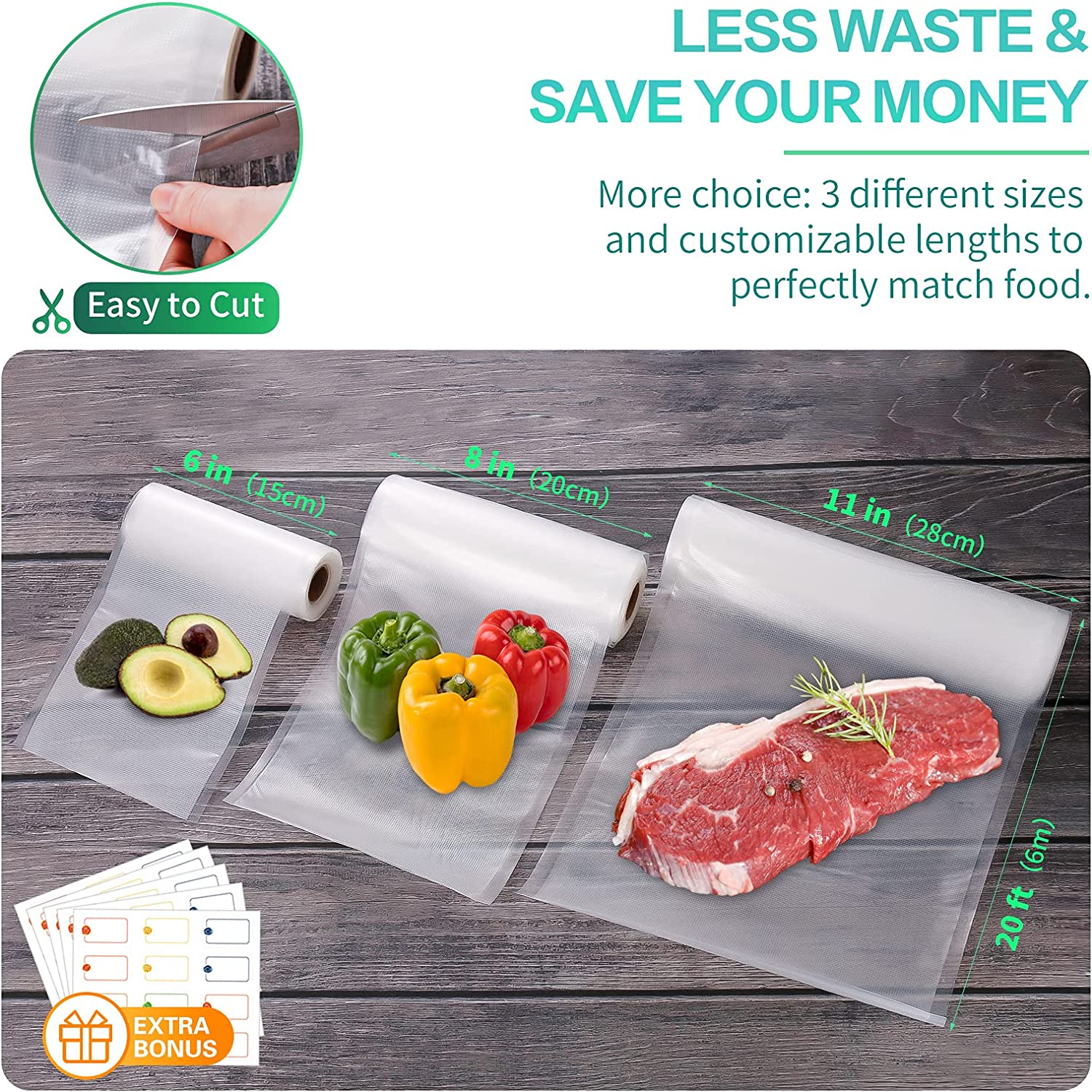 Worki do pakowania próżniowego – Food Storage Vacuum Sealer Machine recenzja i cena