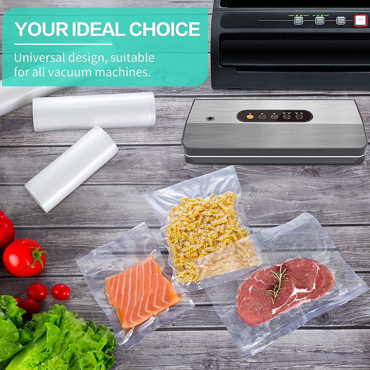 Worki do pakowania próżniowego – Food Storage Vacuum Sealer Machine recenzja i cena