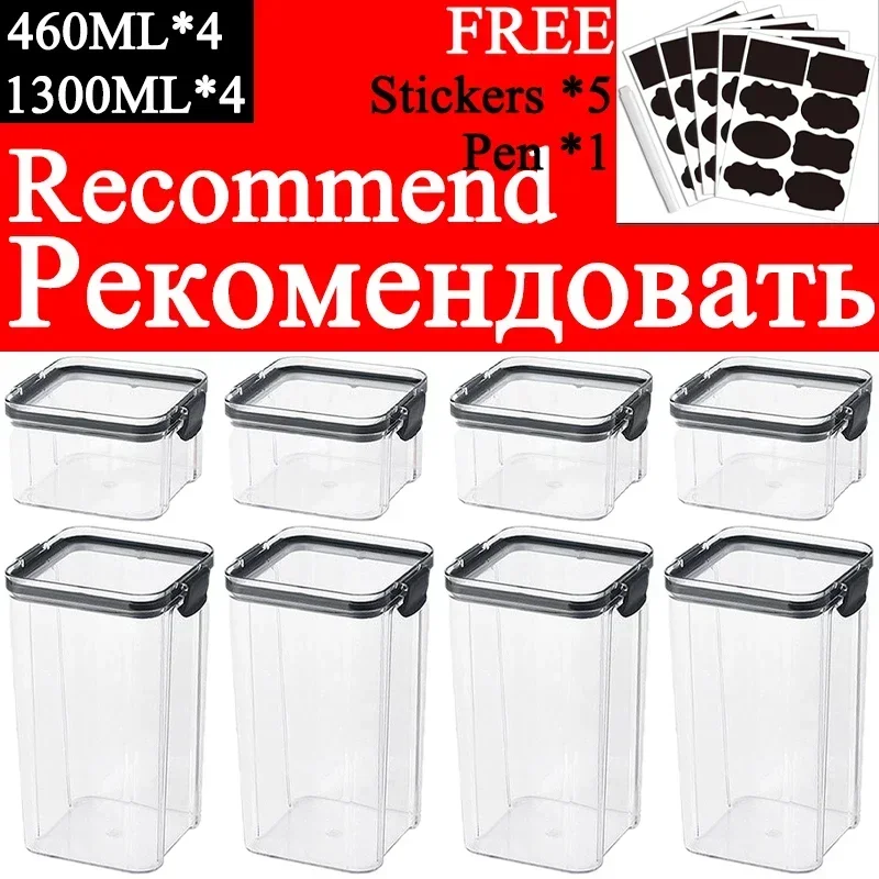 460-1800ml Zestawy do układani – Food Storage Kitchen Container Set recenzja i cena