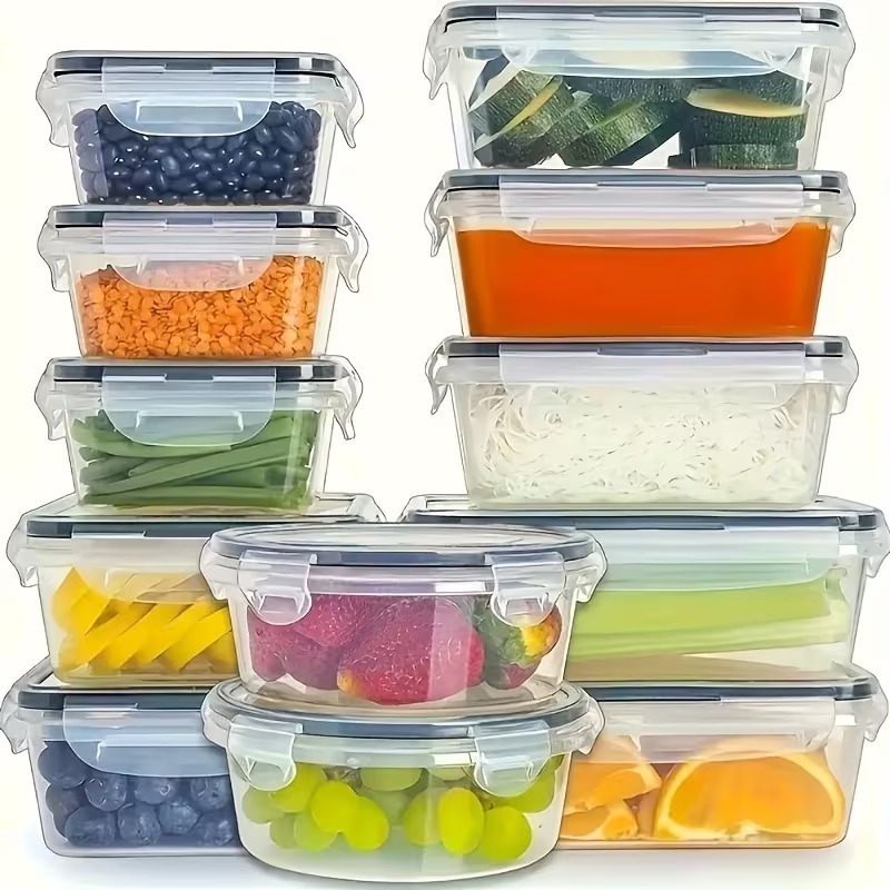 4-częściowy zestaw przezroczys – Food Storage Containers Set recenzja i cena