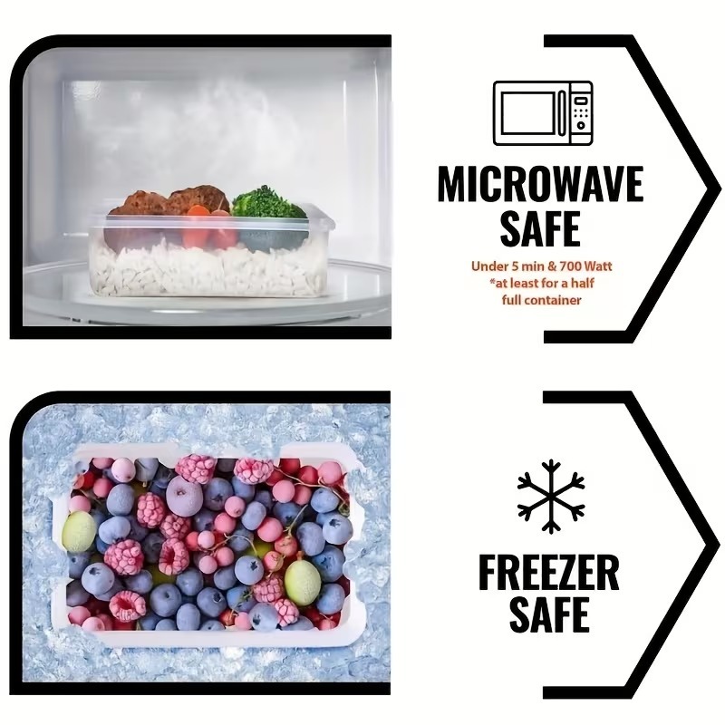 4-częściowy zestaw przezroczys – Food Storage Containers Set recenzja i cena