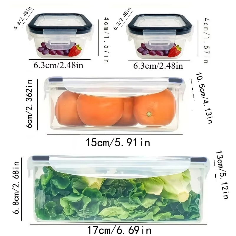 Zestaw 8 sztuk zawiera 4 pojem – Food Storage Kitchen Container Set recenzja i cena