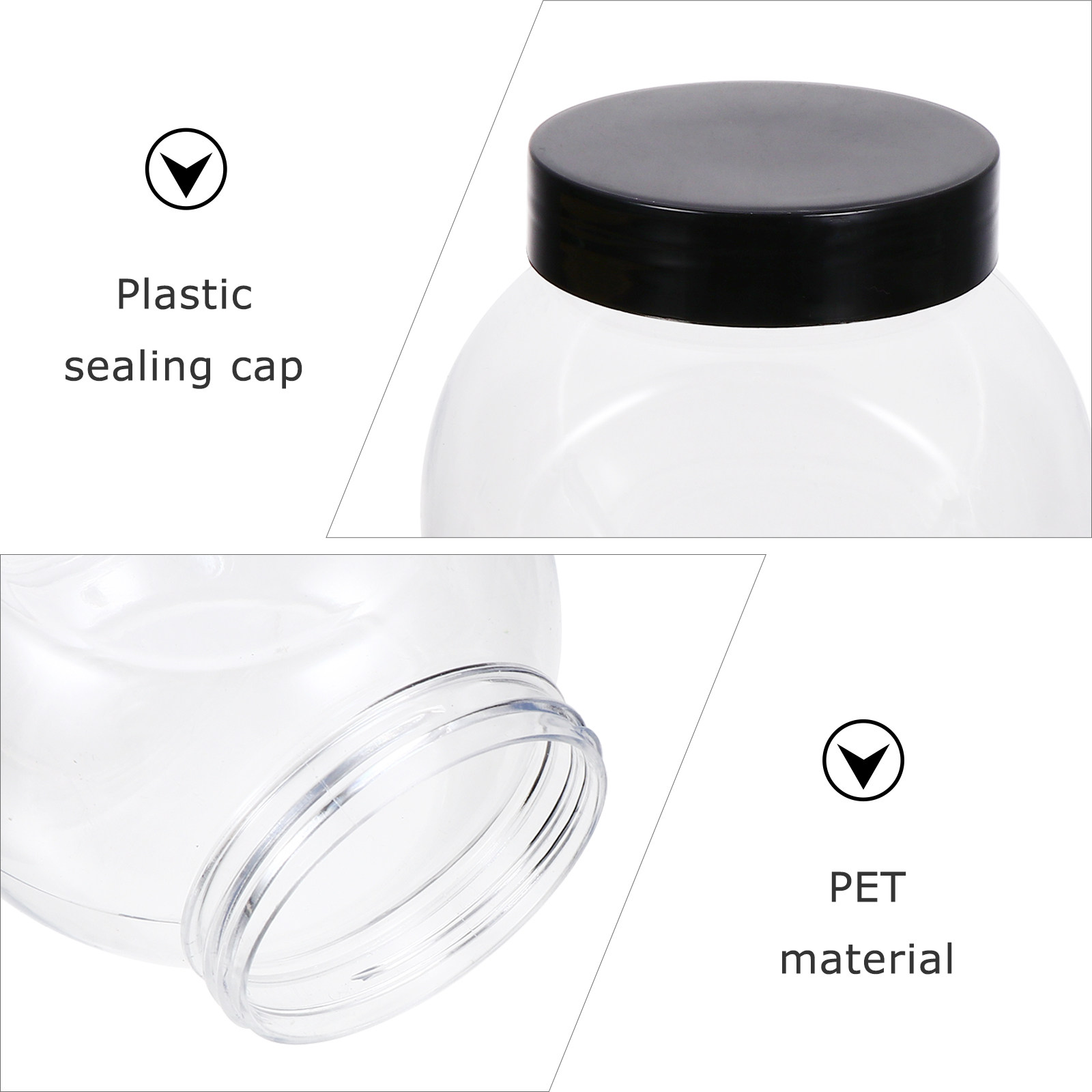 1 Zestaw Przezroczystych Pojem – Food Storage Pet recenzja i cena
