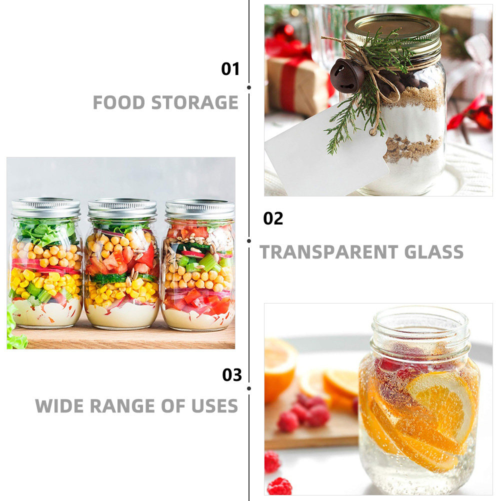 6 szt. Przezroczystych Okrągły – Food Storage In The Kitchen recenzja i cena