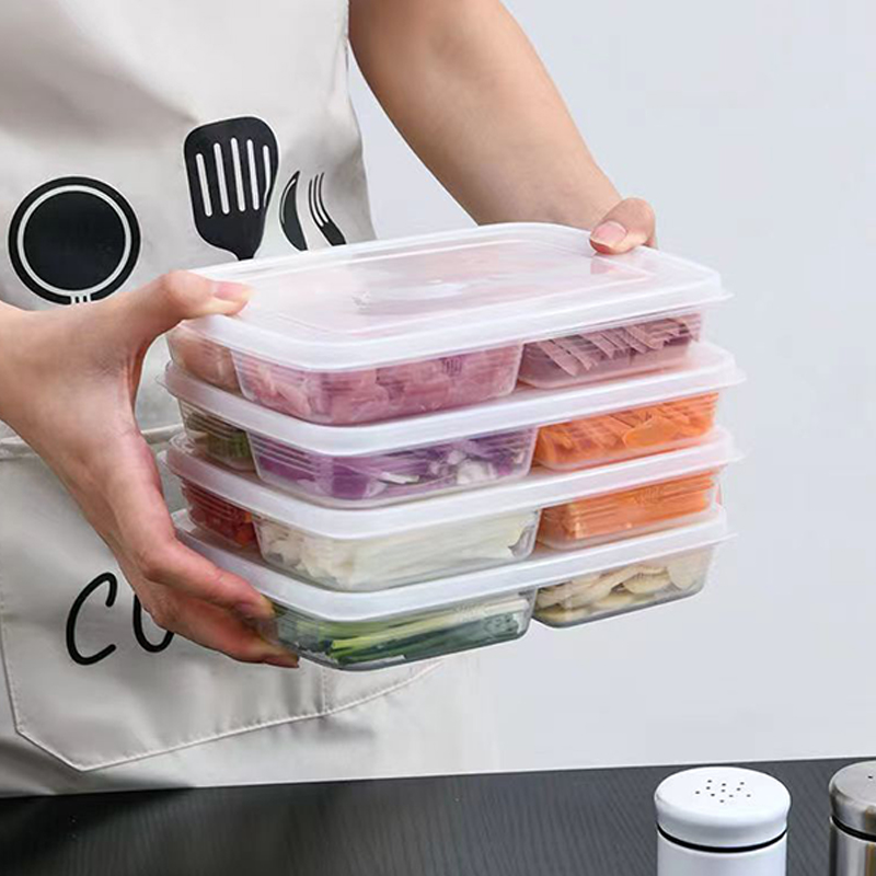 Nowy【4-przegródkowy plastikowy – Food Storage Refrigerator recenzja i cena