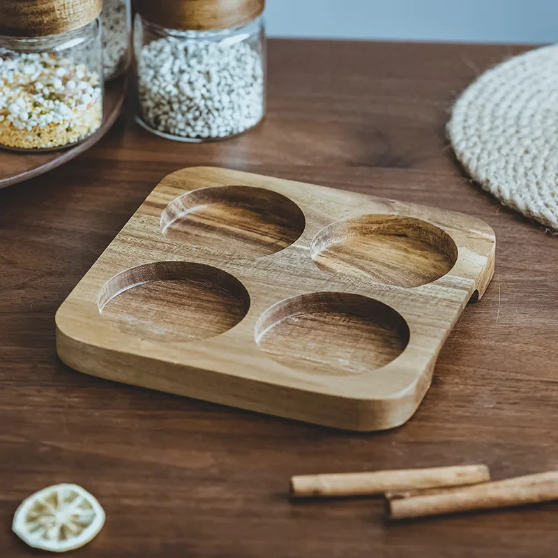 Drewniana pokrywa dozownik do  – Food Storage Kitchen Container Set recenzja i cena