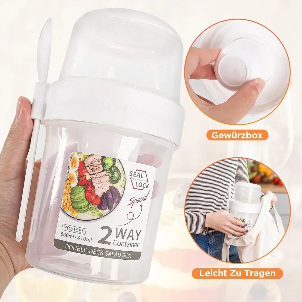 Zestaw pojemników na śniadanie – Food Storage Kitchen Container Set recenzja i cena