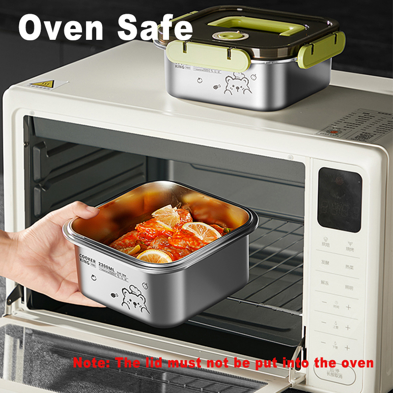 COOKER KING Pojemnik na żywnoś – Stainless Lunch Box recenzja i cena