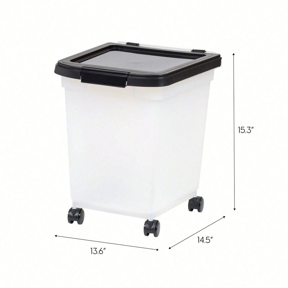 Przezroczyste plastikowe wiadr – Food Storage Pet recenzja i cena